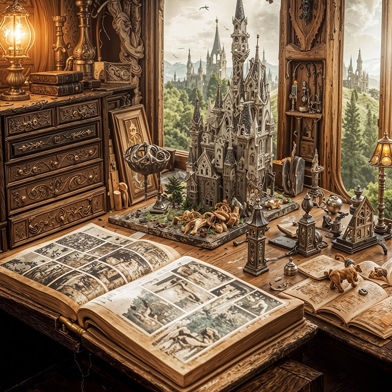 ファンタジーのAI素材