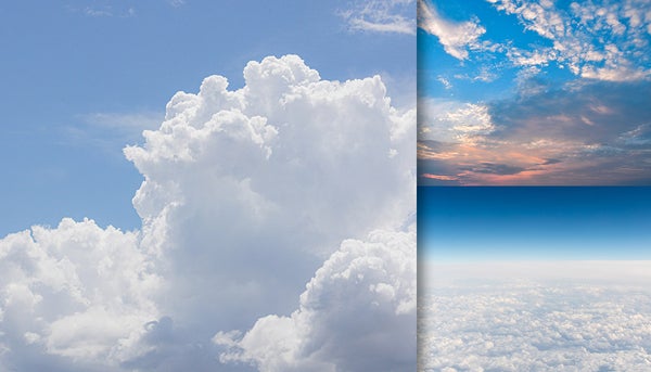 空・雲に関する写真