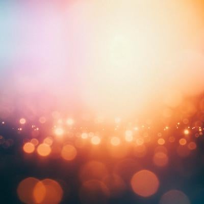 光漏れのきらめきの写真