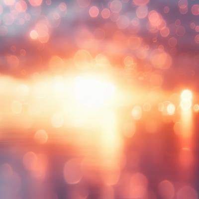 温かみのある光の写真