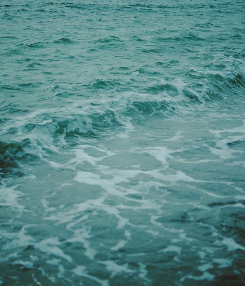 「海のさざ波」の写真