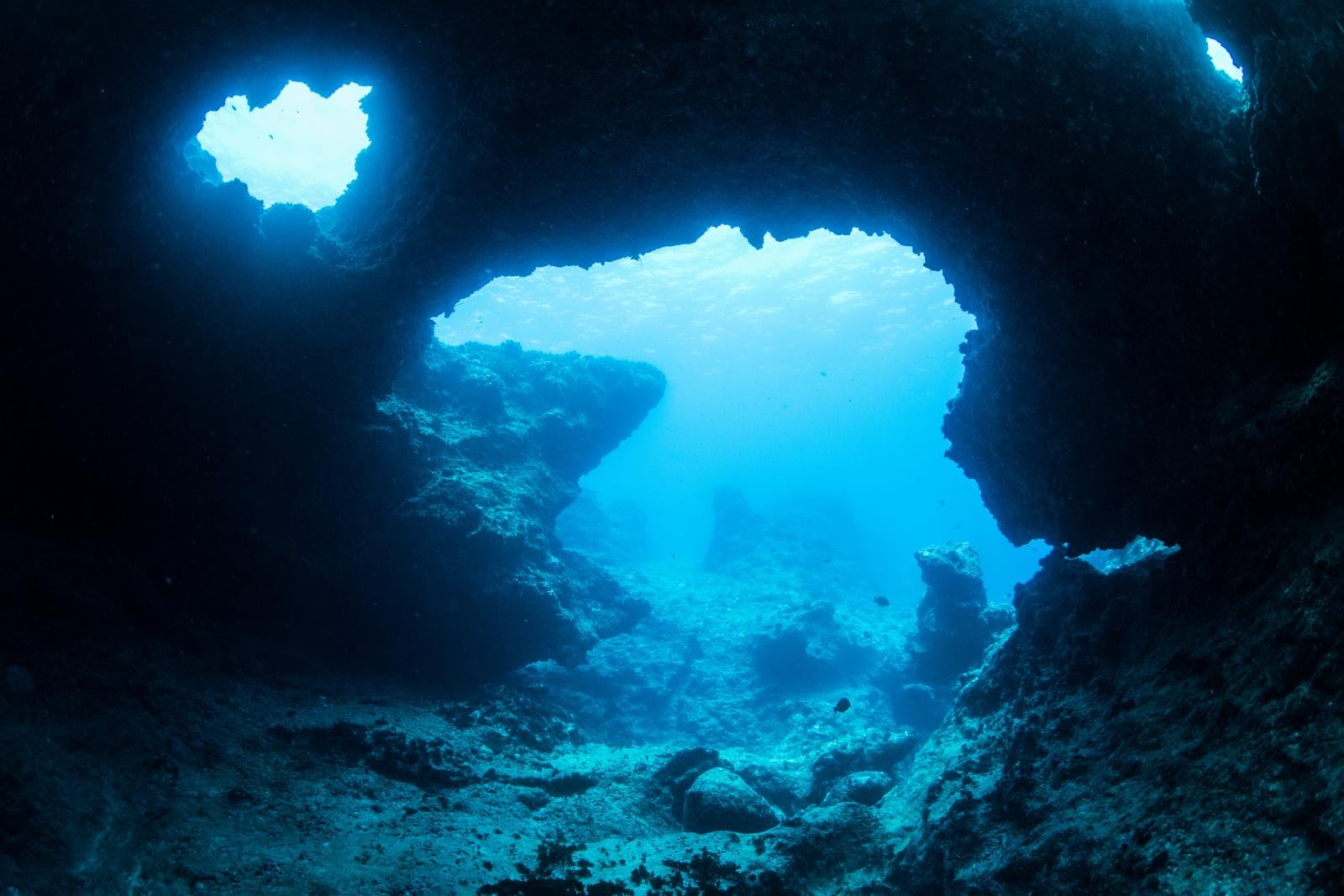 Hedo Cape Canyon Arch - free stock photo