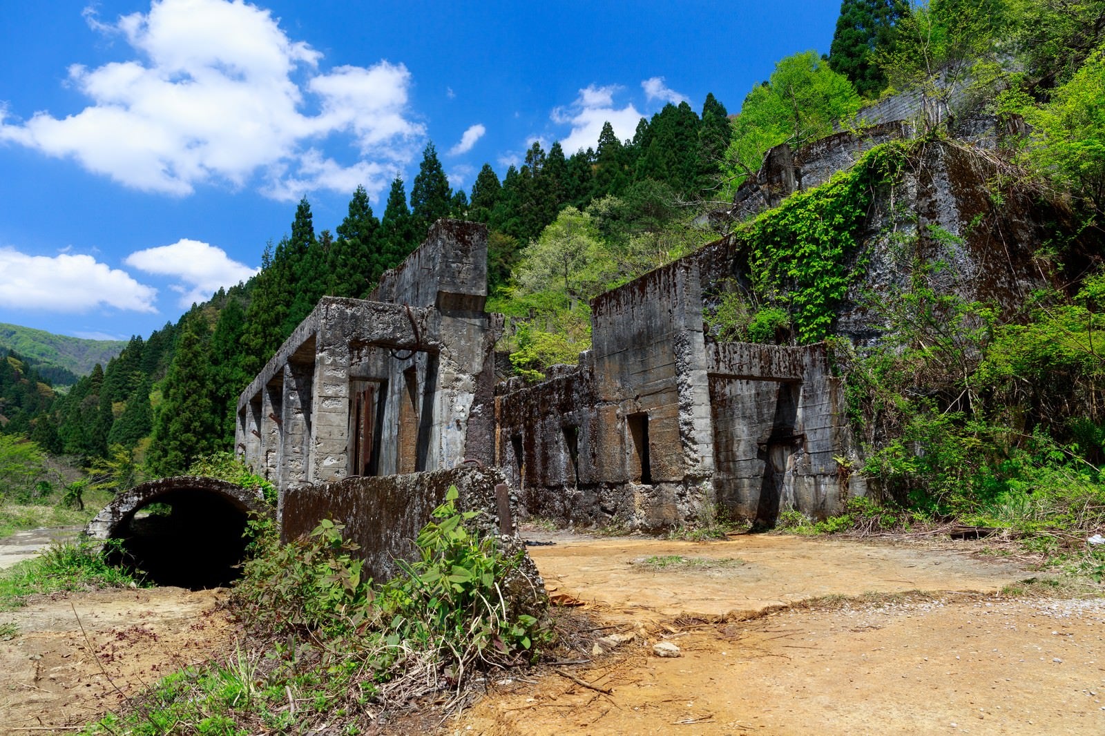 「史跡-土倉鉱山跡（滋賀県）」の写真