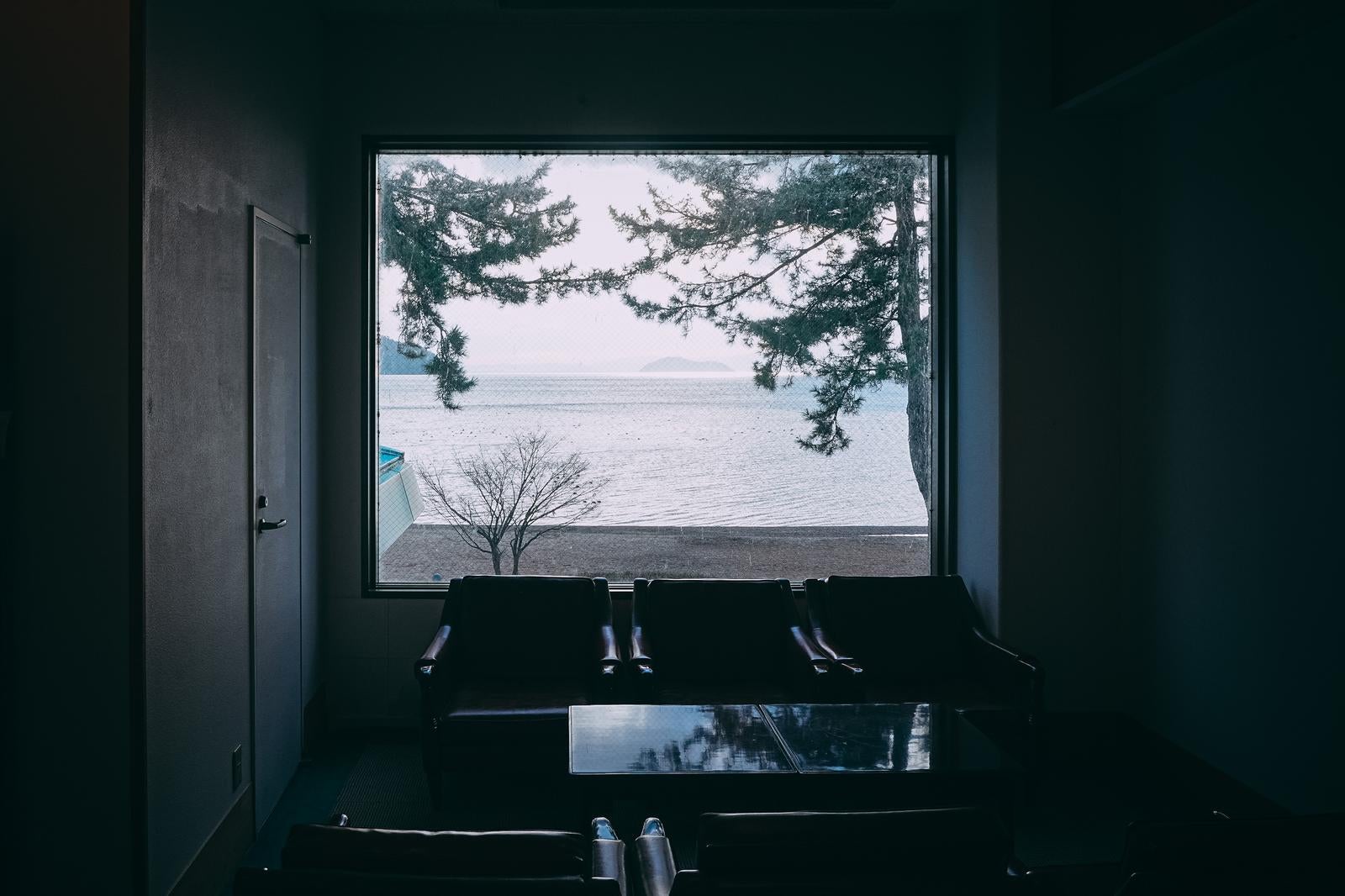 「琵琶湖が見える客室」の写真