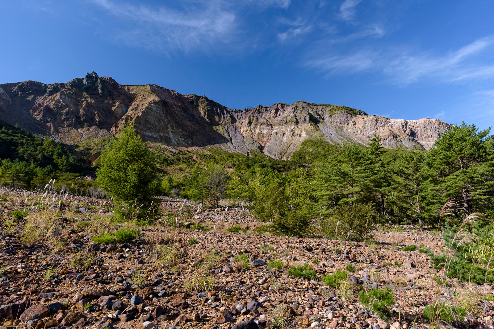「磐梯山の絶壁」の写真