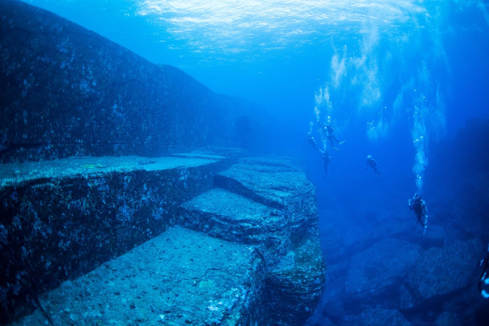 「与那国島海底遺跡」の写真