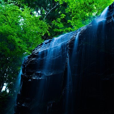鏡野町随一のフォトジェニックな場所、岩井滝の写真