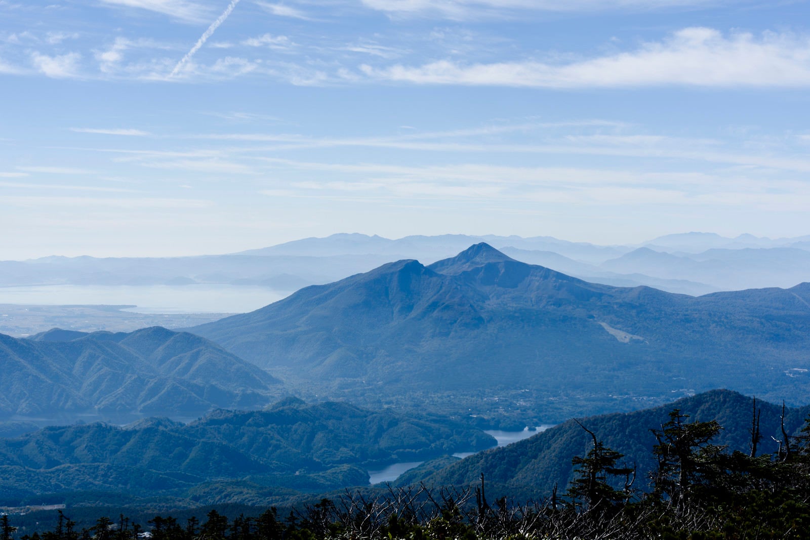 「福島を代表する山、磐梯山（ばんだいさん）」の写真