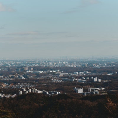 山上から見た街の写真