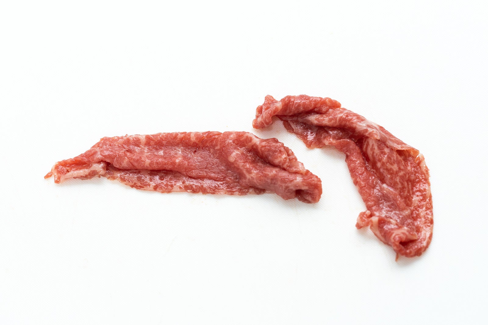 「ツンツンするお肉」の写真