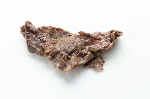 焼いた肉の写真