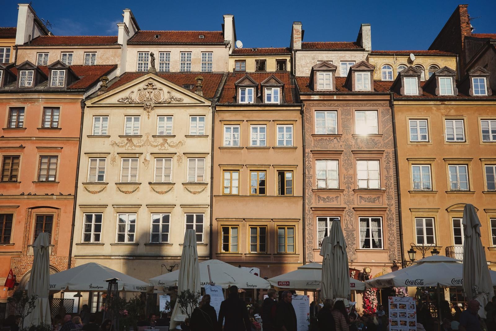 The Magnificent Historic Buildings of Warsaw's Old Town - free stock photo