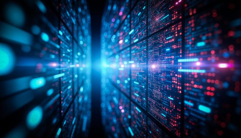 データセンターのサーバールーム