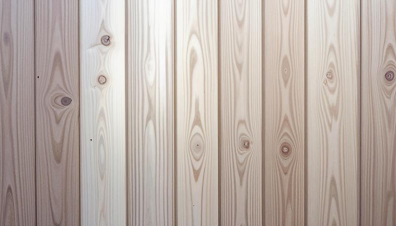 Wood Grain Texture of Solid Board with Knots (Kino-me)