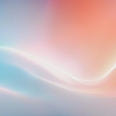 柔らかな光線が流れる様子の写真