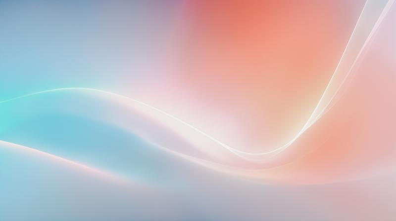 柔らかな光線が流れる様子の写真