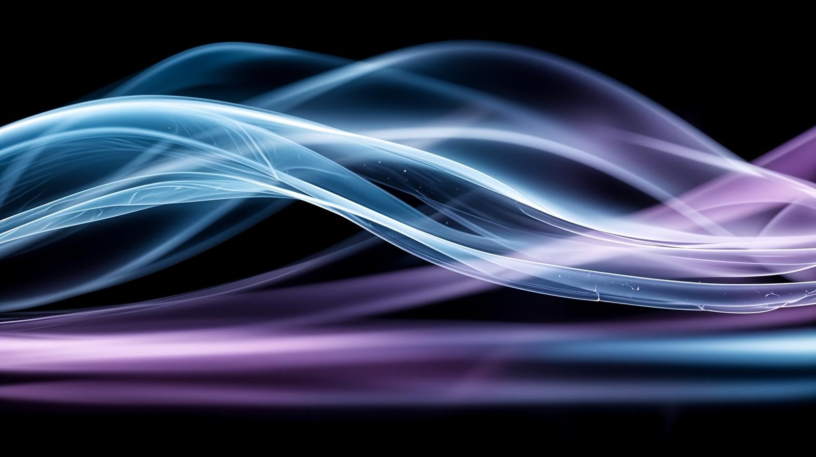 「波模様の光エフェクト」の写真