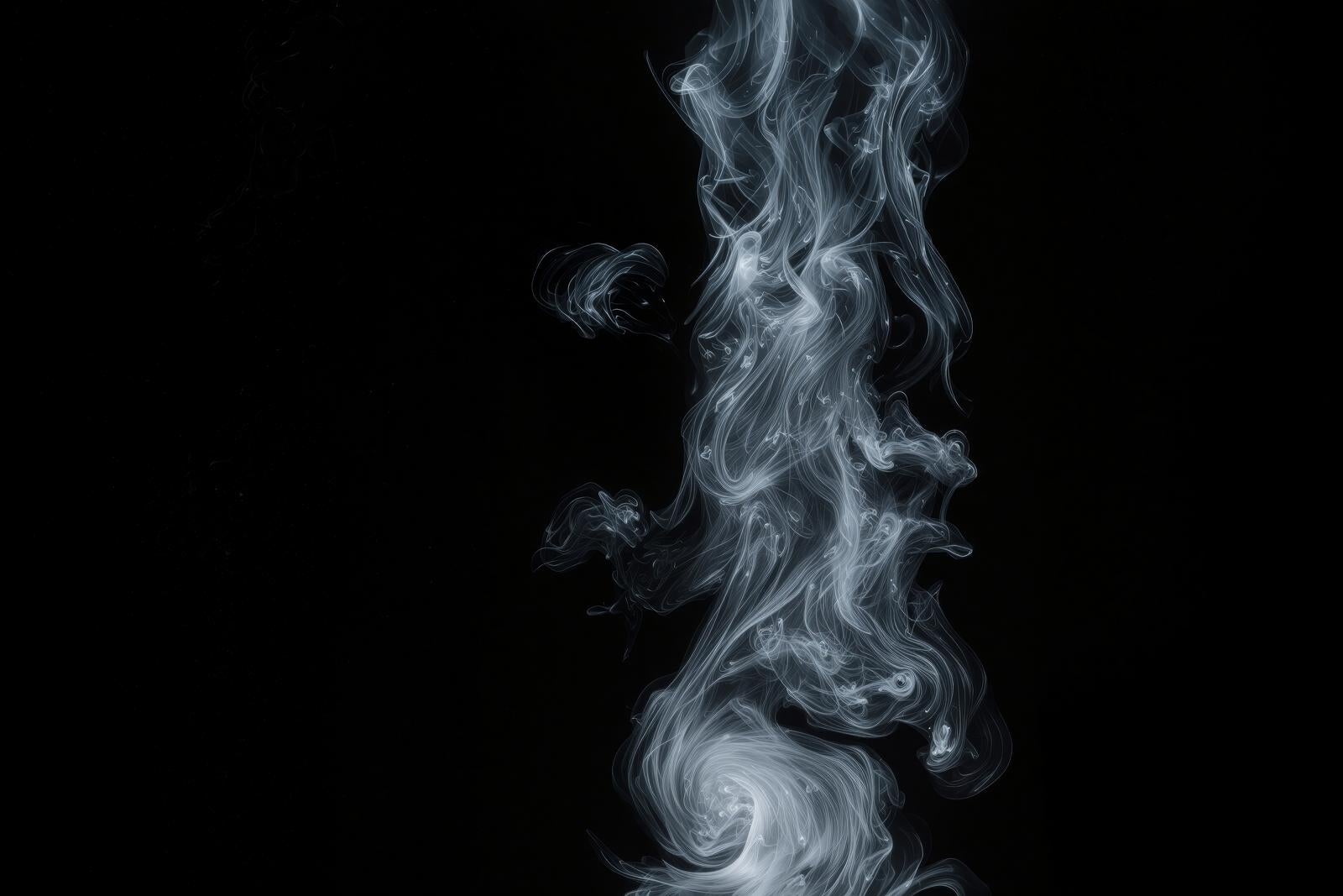 「幻想的な煙」の写真