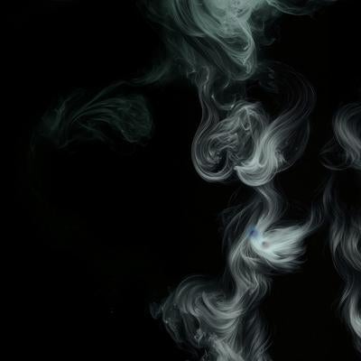 白いスモークの写真