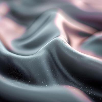 布のように揺らめく光沢感と微粒子の世界の素材