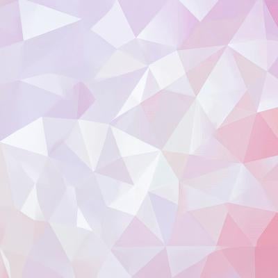 優しいピンクの三角形が織りなすジオメトリックデザイン背景の写真