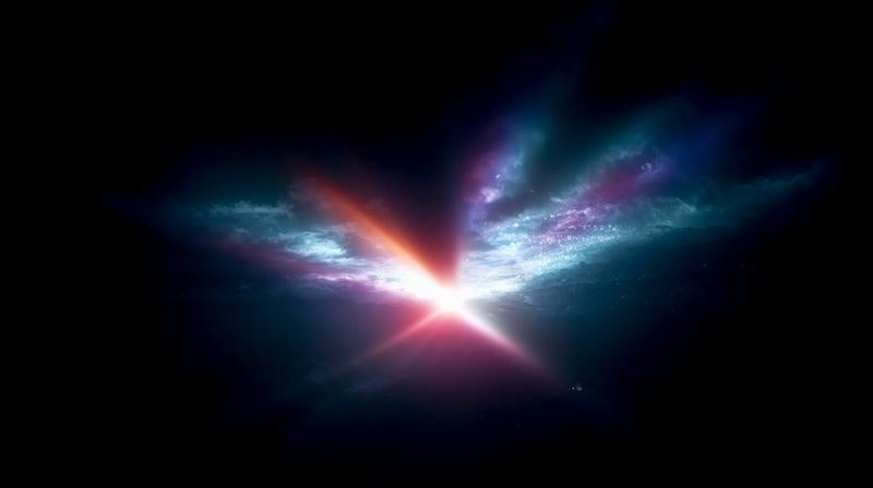 星雲二光がさすの写真
