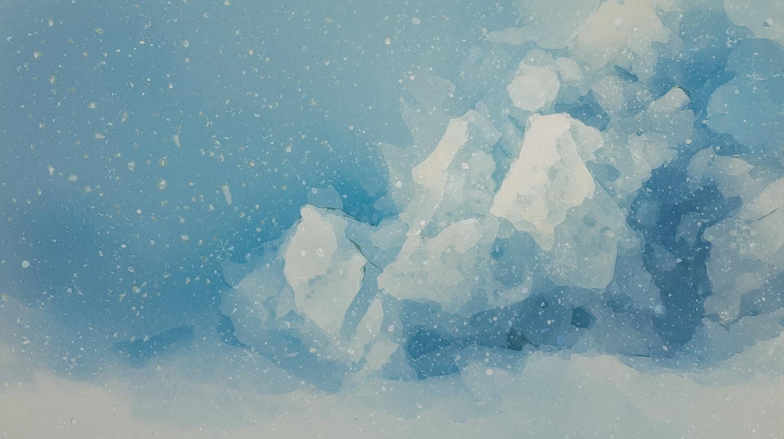 「雪が積もる静けさ」の写真