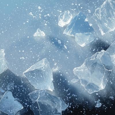 氷結晶の写真