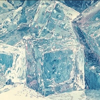 ブロックアイスの写真