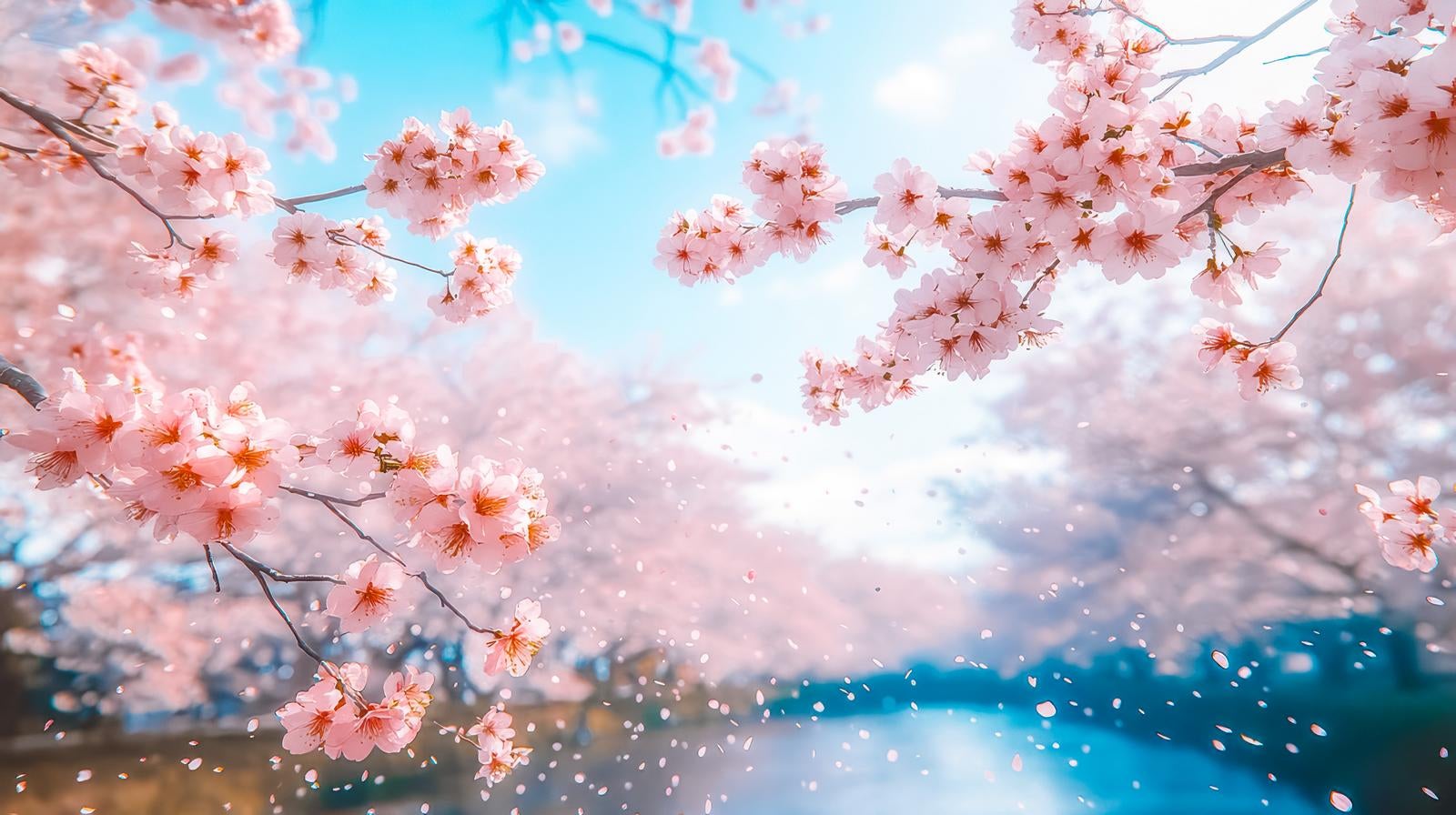 「桜舞う春」の写真