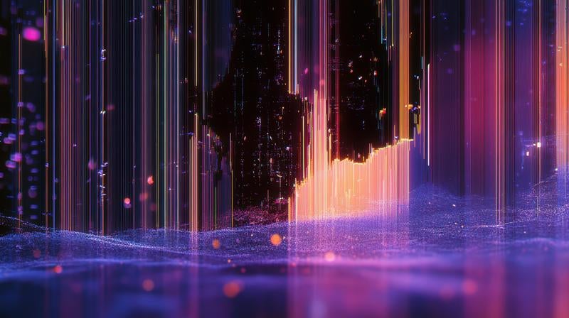 崩壊するデジタルの写真