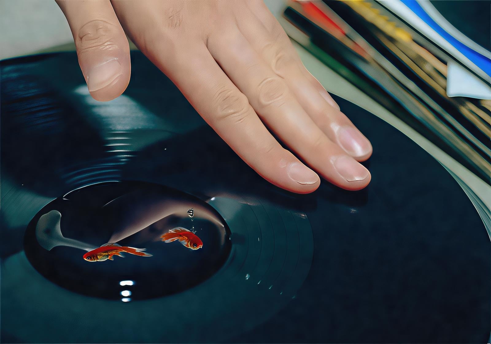 Hands of a DJ Manipulating a Vinyl Record Player in Japan - free stock photo