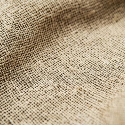 粗い質感の麻ファブリックの写真