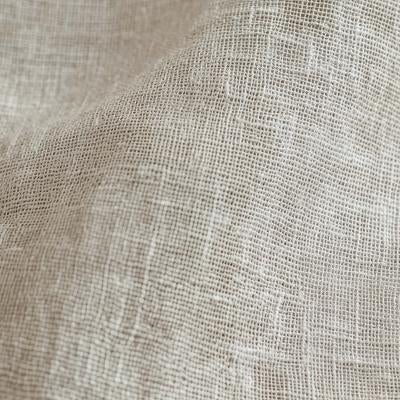 ナチュラルな麻布の質感の写真