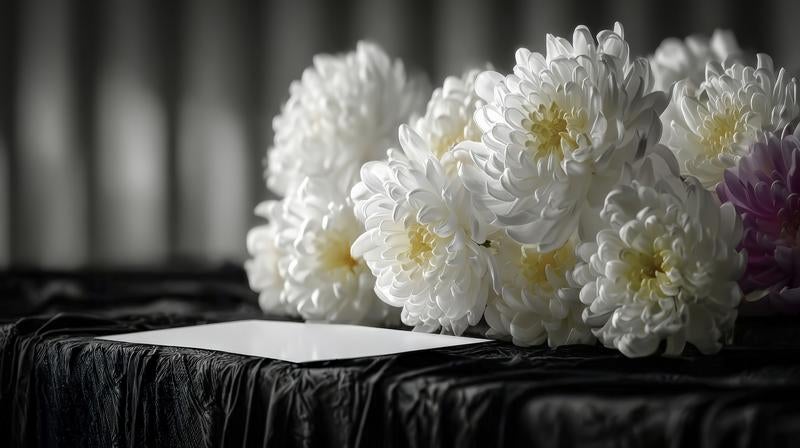 法事・葬儀用の供花の写真