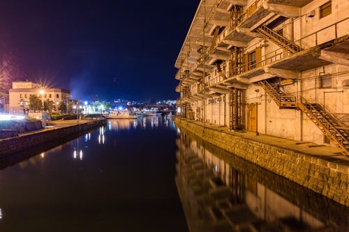 小樽西運河の写真