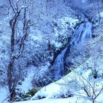 小坂町の七滝の写真