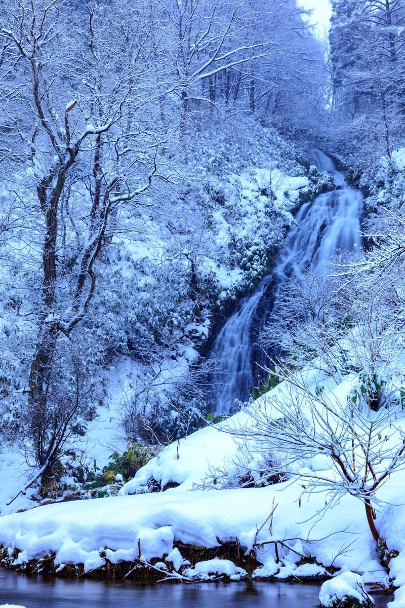 「小坂町の七滝」の写真