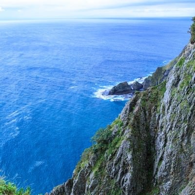 地球岬の断崖の写真