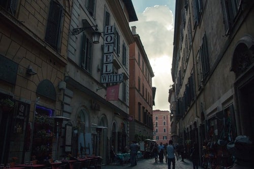 イタリアの街中の写真