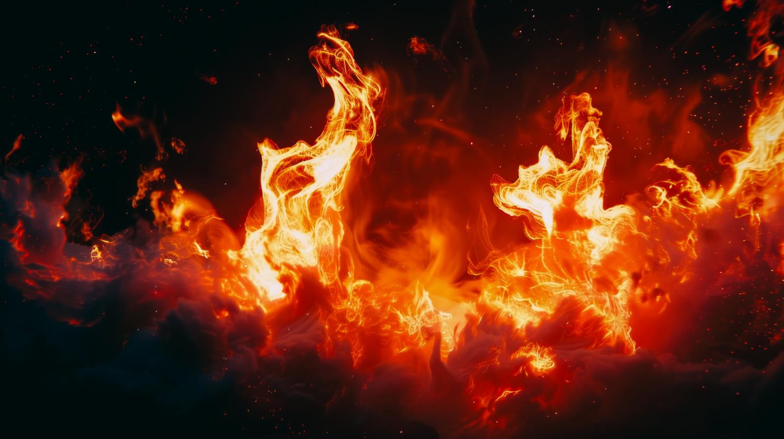 「炎系のエフェクト」の写真