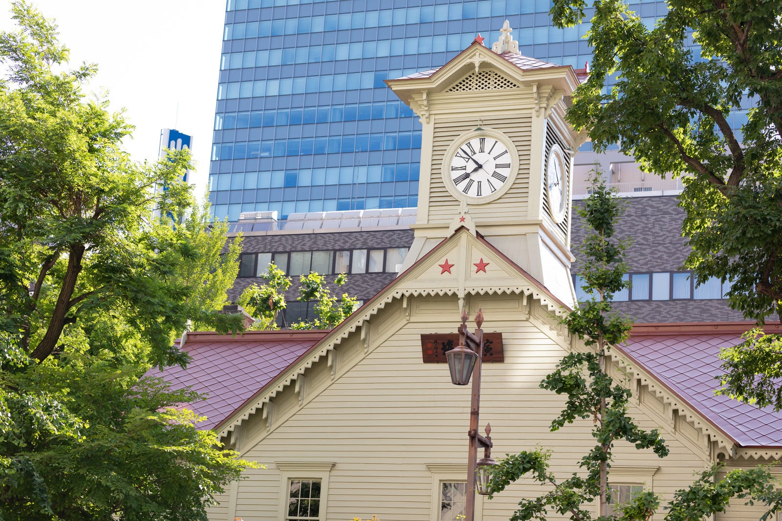 「札幌の名所札幌市時計台」の写真