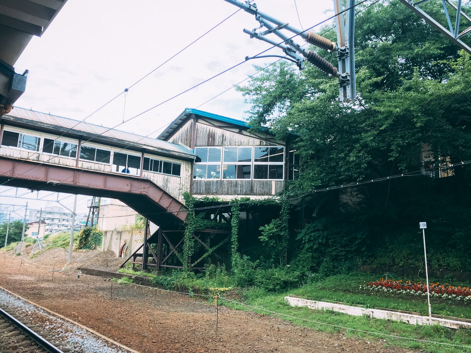 「情緒あふれる南小樽駅（北海道）」の写真
