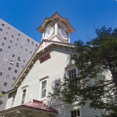 札幌市時計台の様子の写真