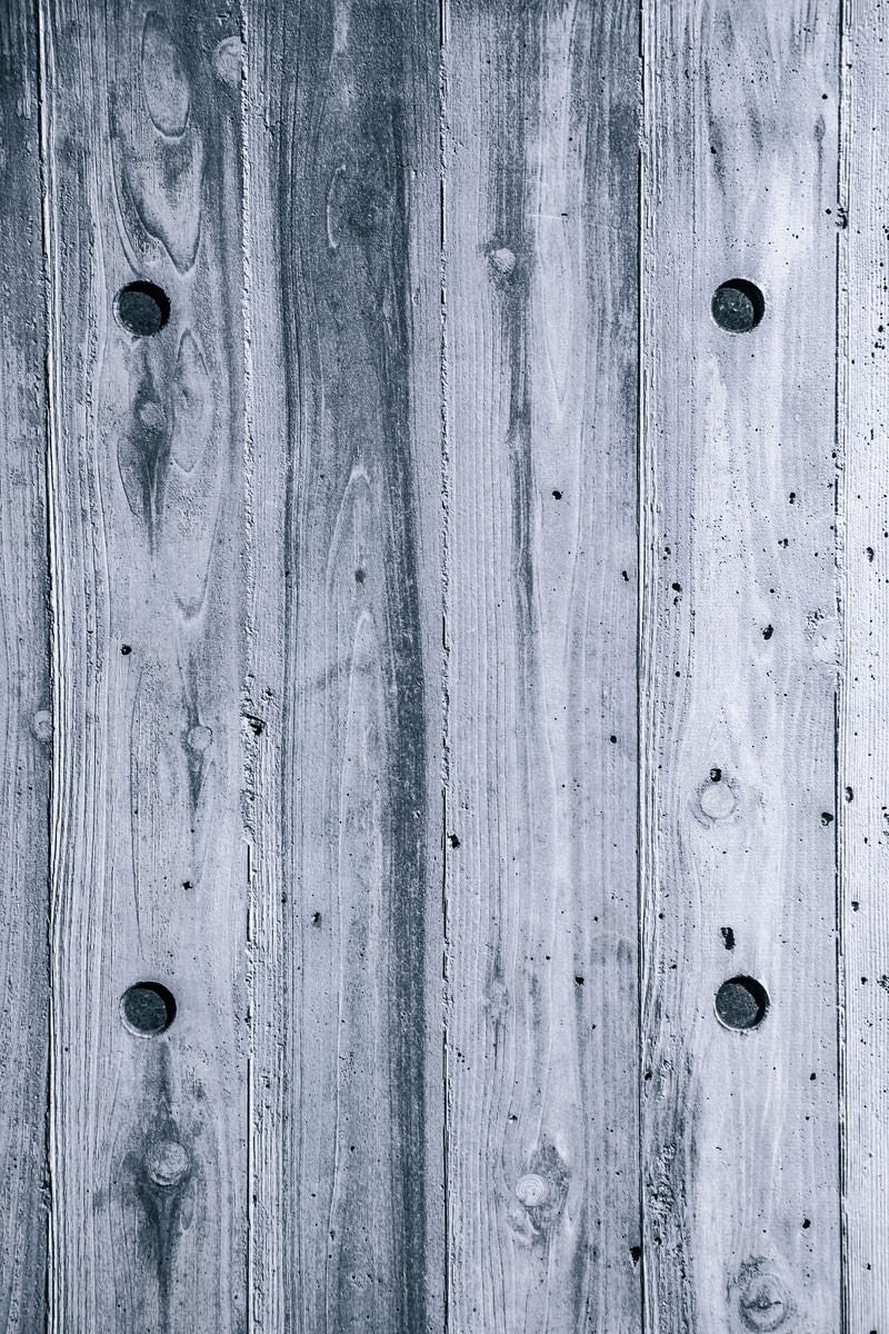 「白い木目の壁（テクスチャー）」の写真