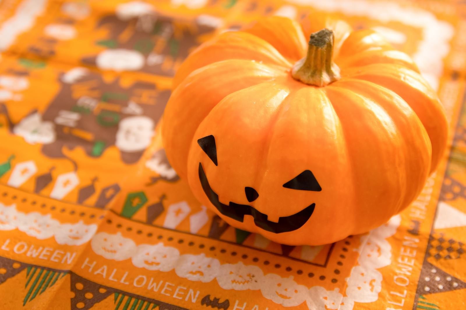 「ハロウィンのかぼちゃ」の写真