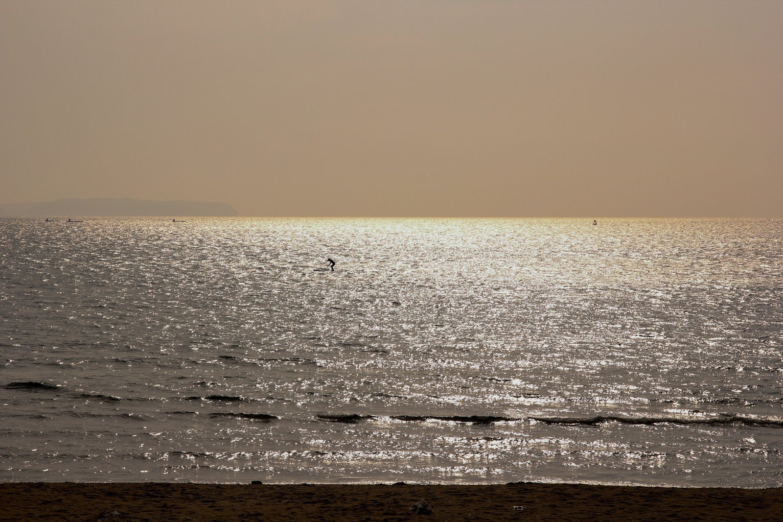 「夕焼けの海」の写真