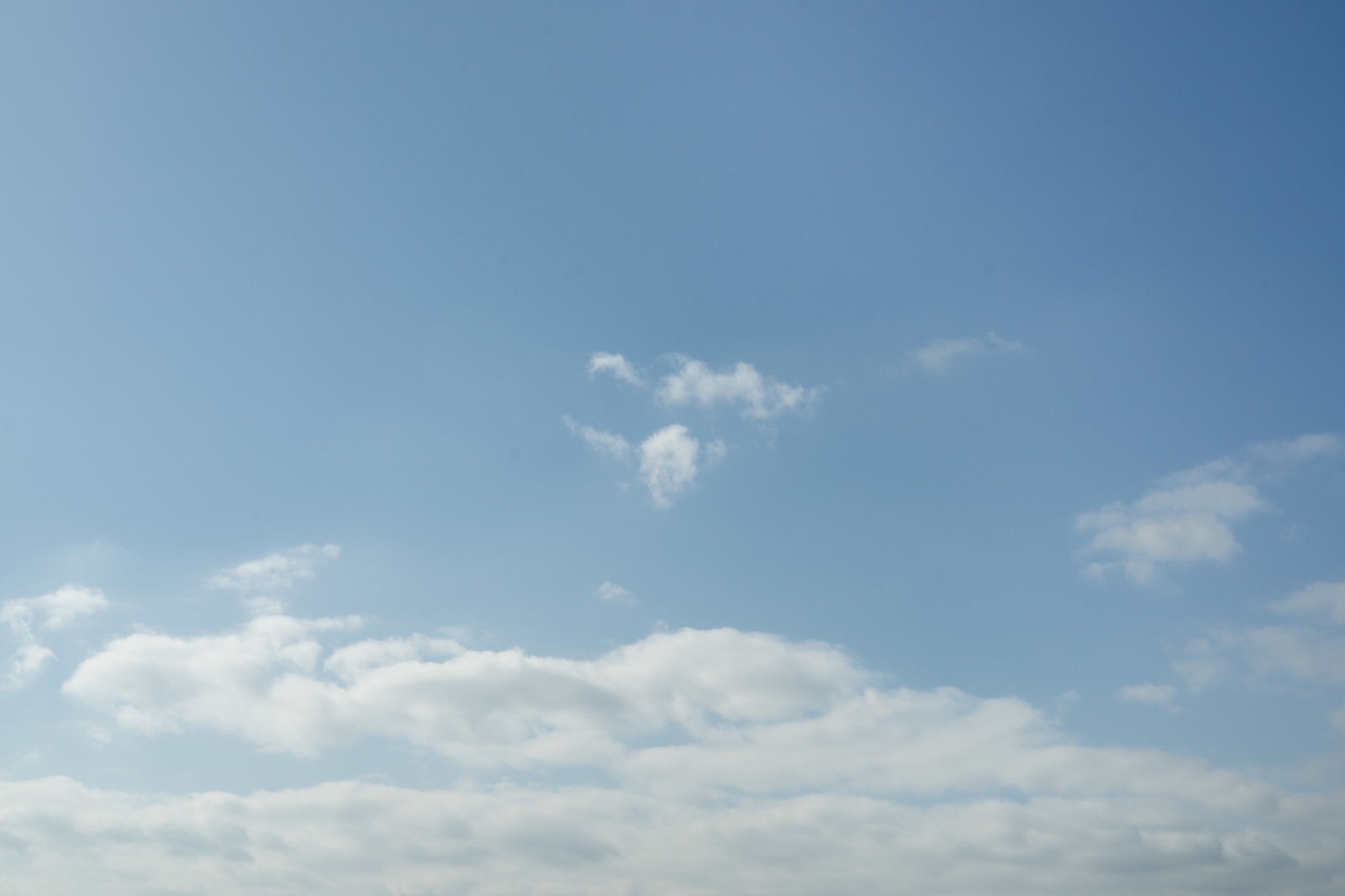 「積雲と青空」の写真