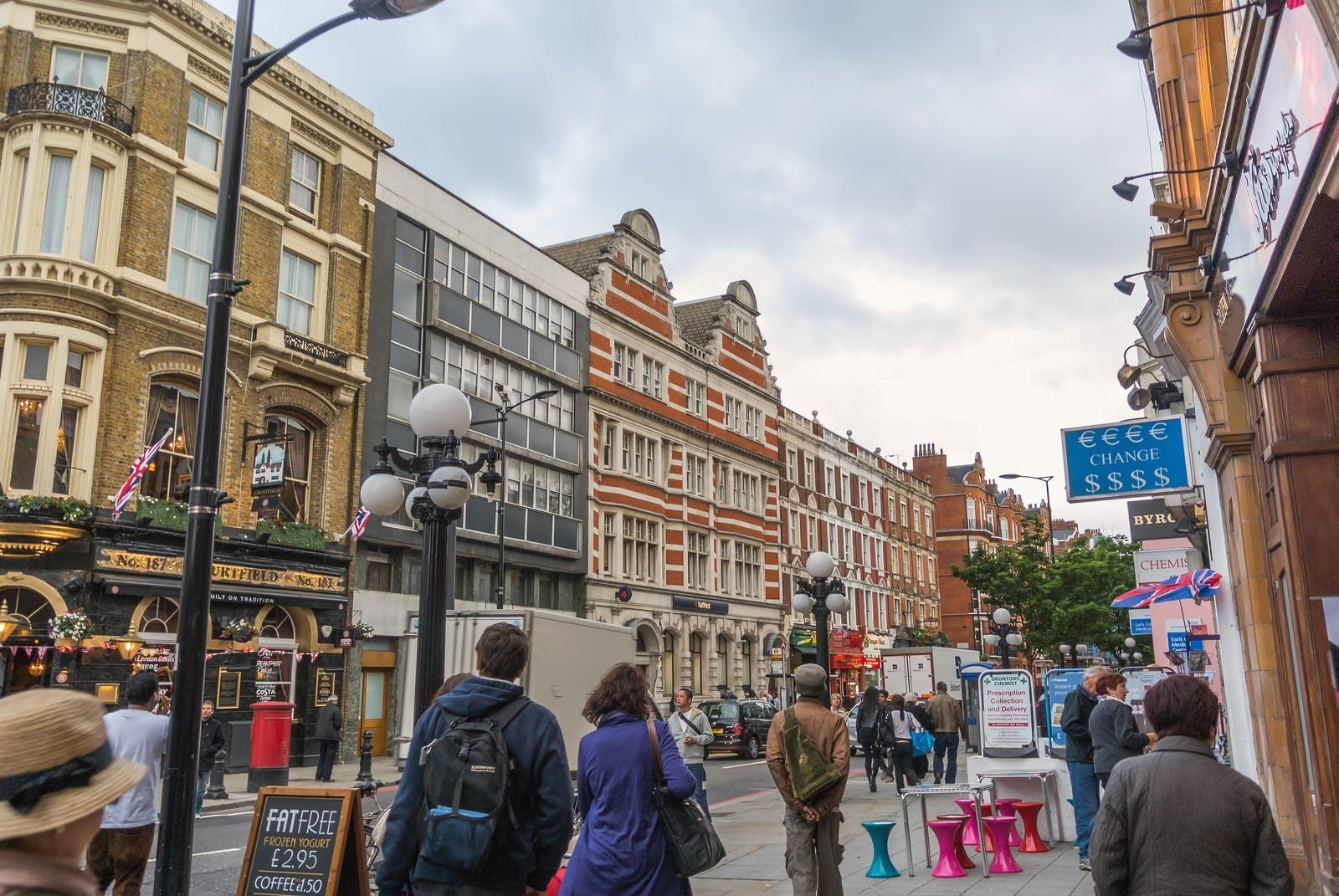 「ロンドンの街並み」の写真