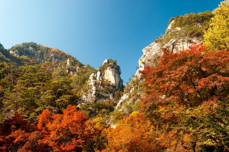 昇仙峡の秋の写真